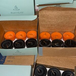 Partylite Halloween tea lights